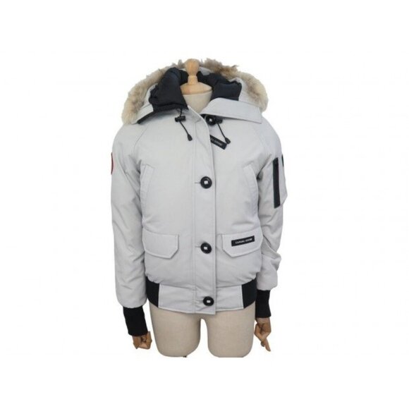 CANADA GOOSE Chilliwack Heritage Bomber Jacket - White - XS - Picture 1 of 10